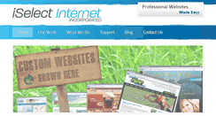 Desktop Screenshot of iselect.net