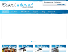 Tablet Screenshot of iselect.net
